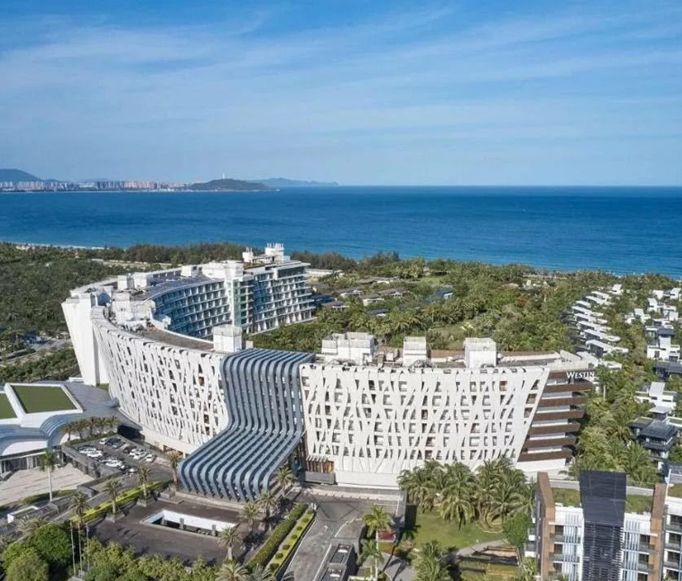 مشروع الهيكل الفولاذي لفندق Westin Hainan