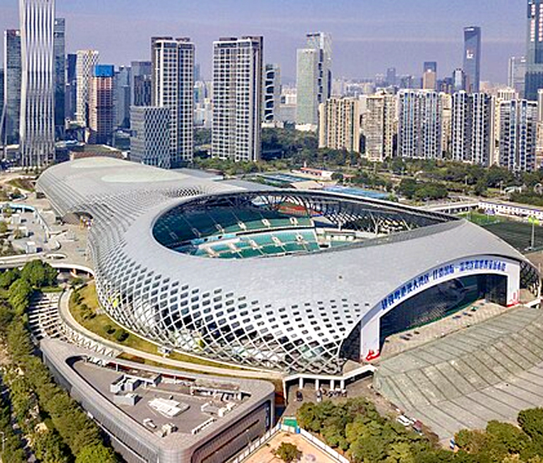 مركز Badang الرياضي الشامل في Shenzhen International Biovalley